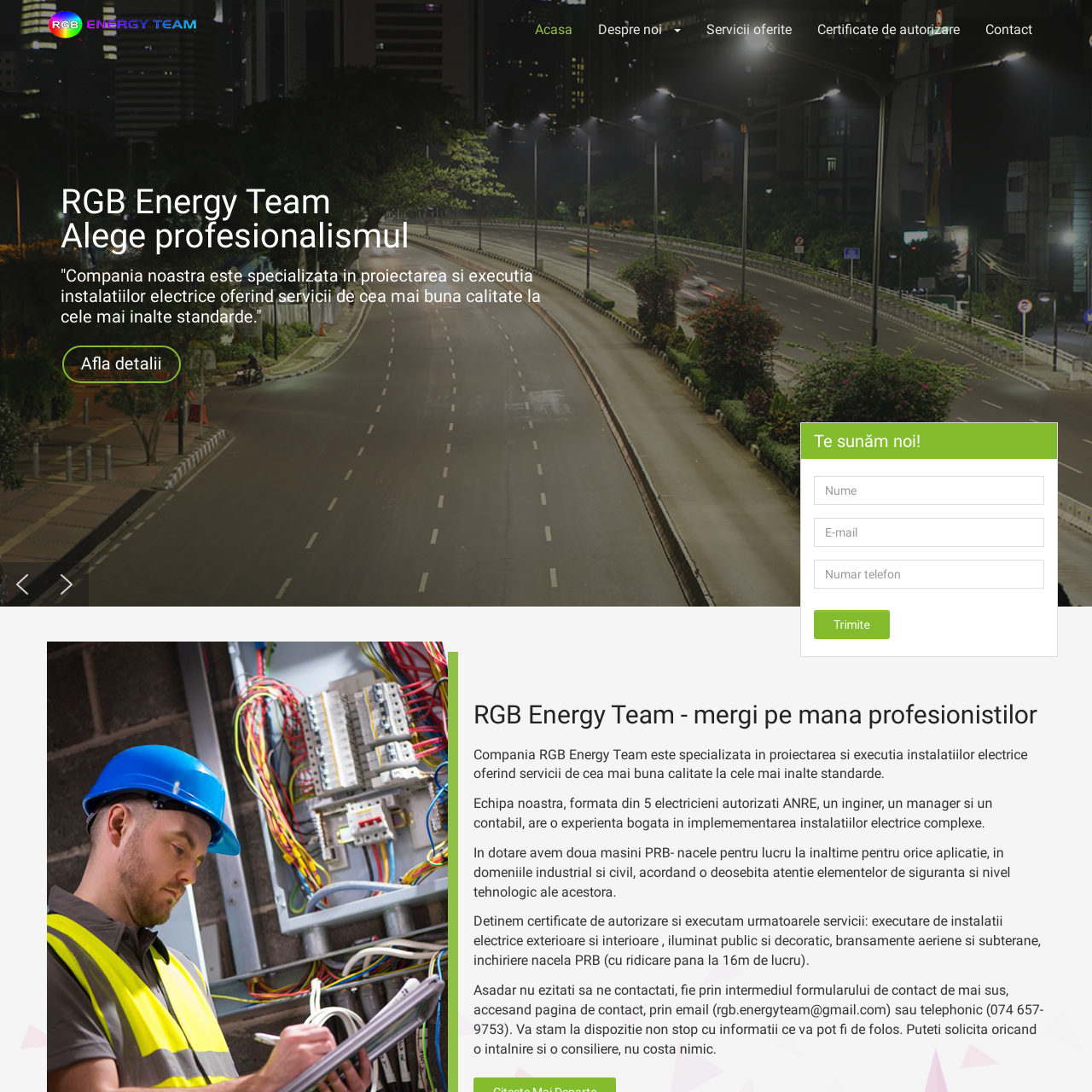 RGB Energy Team 